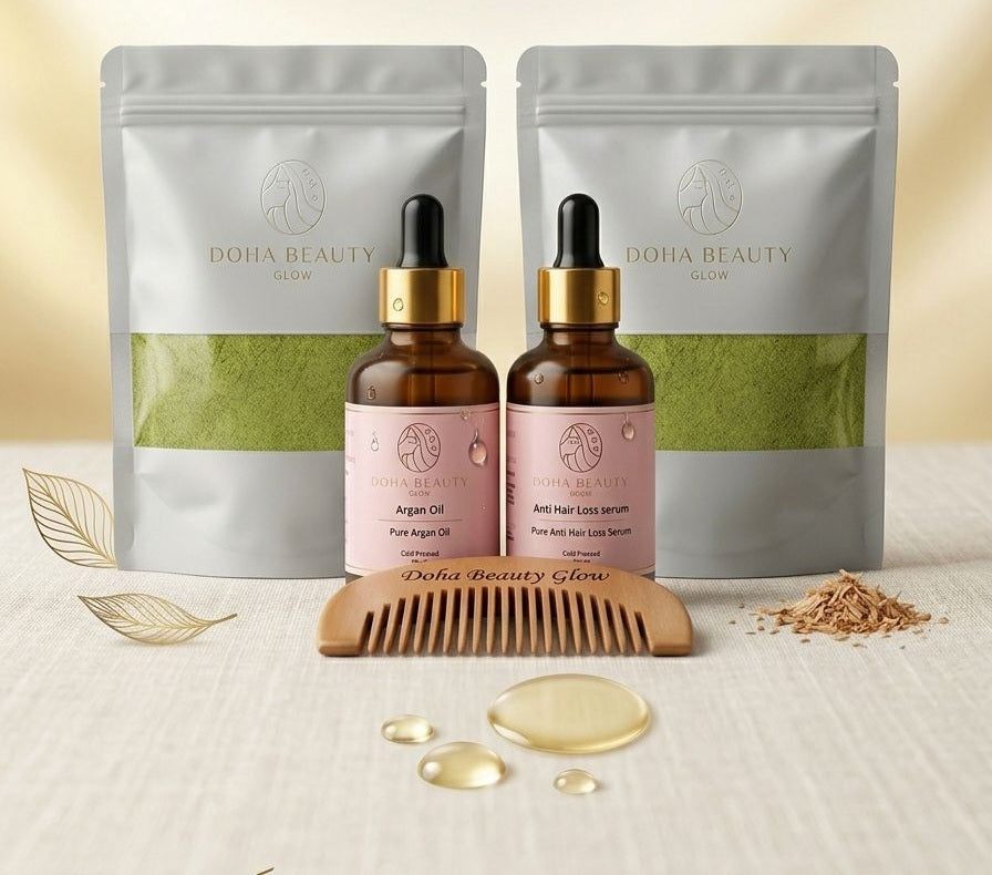 Hair care and treatment set/كورس العناية بالشعر وعلاجه